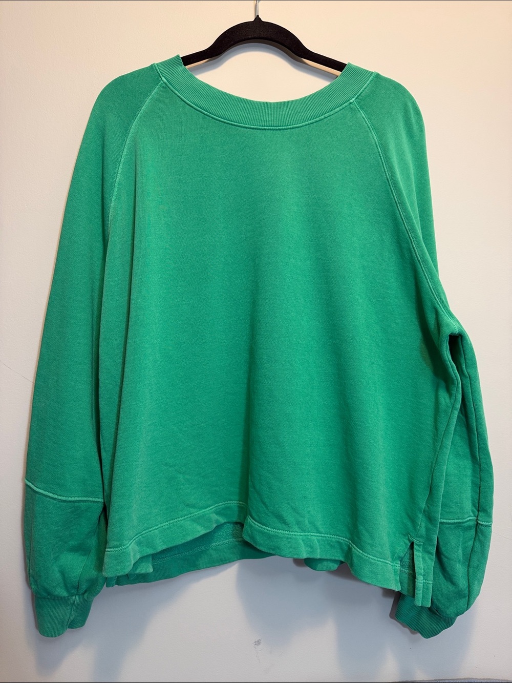 Old Navy Oversized Crewneck Sweatshirt - Bright Green